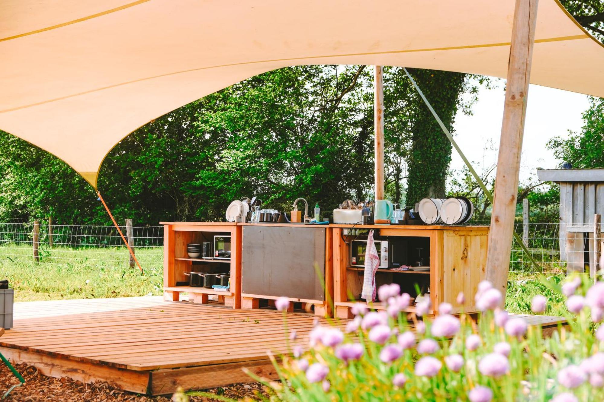 Rendswuhren Domo Camp - Nature Glamping Hof Viehbrook酒店 外观 照片